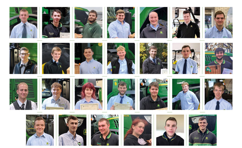 27 young service technicians have formally graduated from the John Deere Ag Tech, Parts Tech and Turf Tech advanced apprenticeship programmes