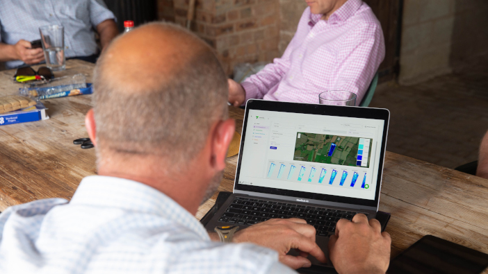 Latest software brings new level of control to farmers Farmer using Sandy