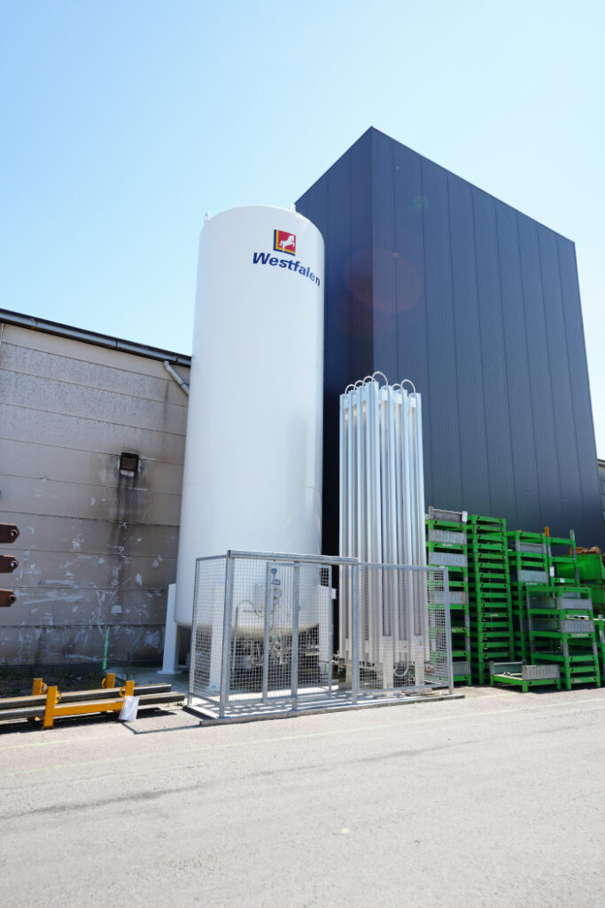 41 m³ nitrogen tank