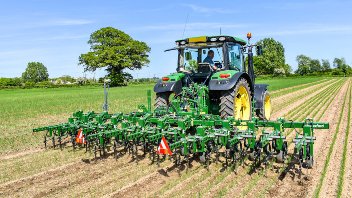 New NIAB research demonstrates efficacy of mechanical weeding